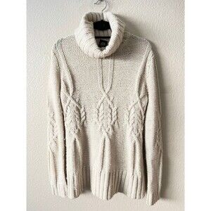 Bobeau Sweater Women S Wood Blend Turtleneck Design Long Sleeve